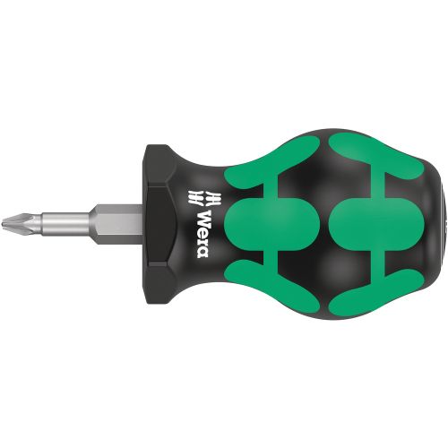 Wera 355 PZ Pozidriv Stubby kratki odvijač, PZ 1 x 25 mm, 05008853001 slika 1