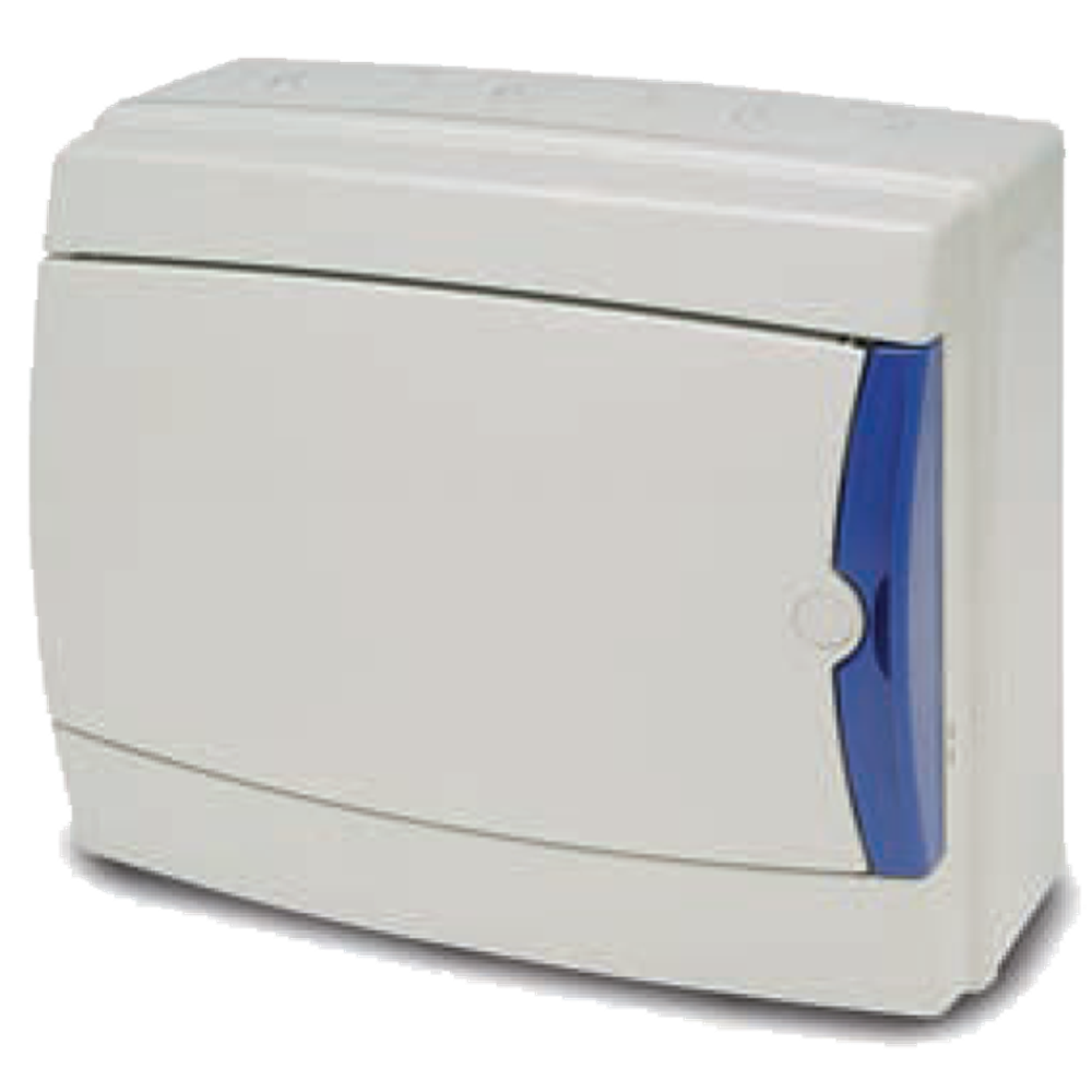 Famatel Kutija za osigurače nadžbuk, 8 osigurača, bijela, IP65 - 3908-T-KN/8 slika 1