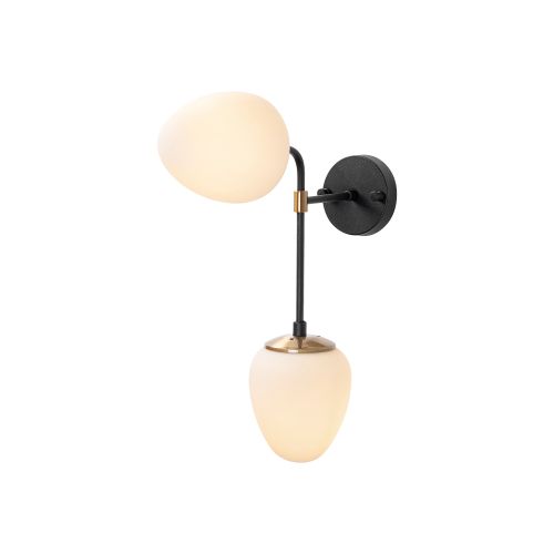 Zidna lampa Ns - 10690 u crno-zlatno-krem boji slika 5