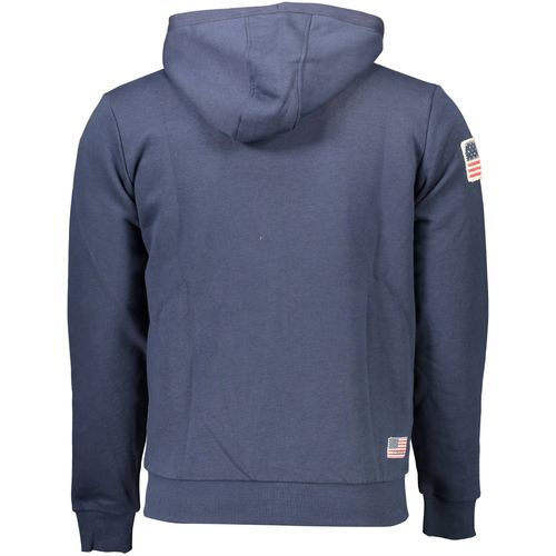 US POLO MEN'S BLUE SWEATSHIRT WITH ZIP slika 2