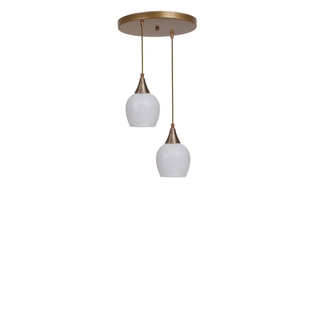 Opviq Luster 352, Bijela, Zlatna slika 2