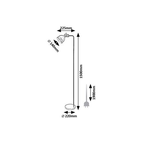 Flint podna lampa 2242 slika 3