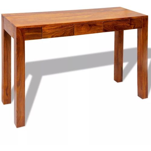 Konzolni stol s 3 ladice 80 cm od masivnog drva šišama slika 15