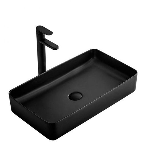 REA Umivaonik Countertop Denis Black MAT slika 1