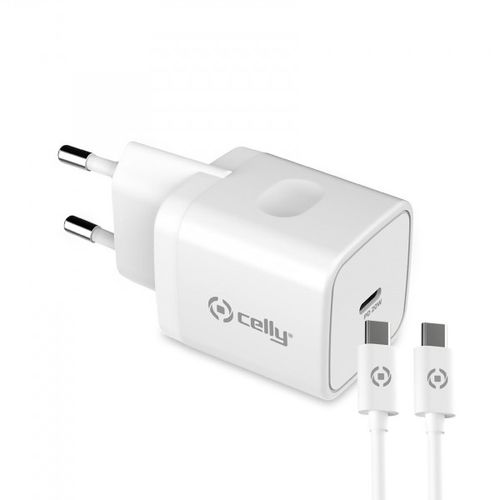 CELLY Kućni punjač ProPower TC1C20W sa USB-C kablom slika 1