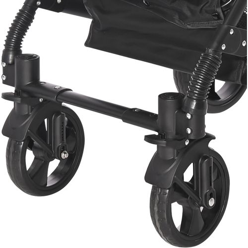 LORELLI ALBA CLASSIC Kolica 3u1 Black: Košara + Autosjedalica + Zimska Navlaka (0mj+) - (do 15kg/96cm) slika 12