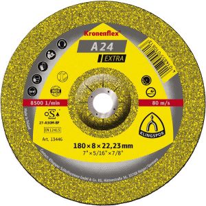 Klingspor brusni disk za metal 125mm x 6,0mm x 22,2mm A24 Extra