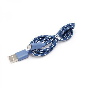 KABEL SBOX USB->MICRO USB 1M Blue