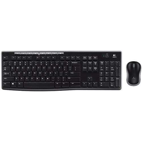 Logitech MK270 Bežični Set: Tipkovnica i Miš, Crna slika 1