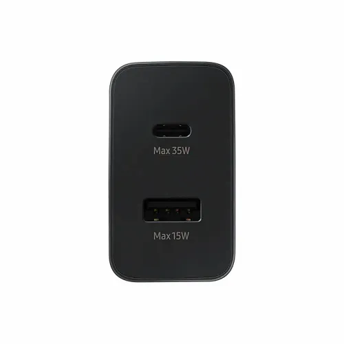 Originalni Samsung brzi punjač EP-TA220NBEGEU 1x USB C 1x USB A 3A 35W crni slika 2