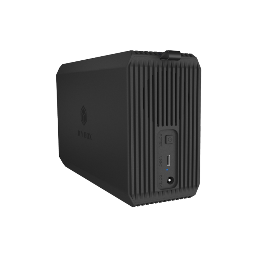 IcyBox IB-RD3720-CU3 RAID sustav za 2x 3.5"/2.5" SATA HDD i SSD diskove s RAID prekidačem slika 1