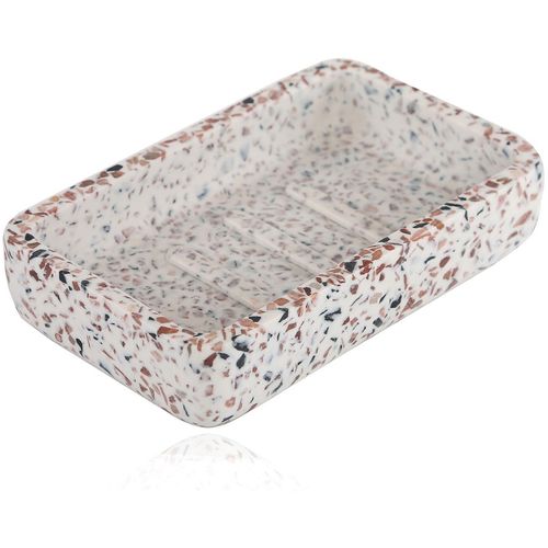 Colourful Cotton Posuda za sapun, Mozaik - White slika 1