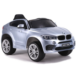 Licencirani auto na akumulator BMW X6 - sivi/lakirani