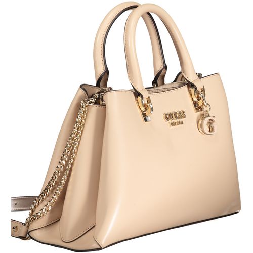 GUESS JEANS BEIGE WOMEN'S BAG slika 3