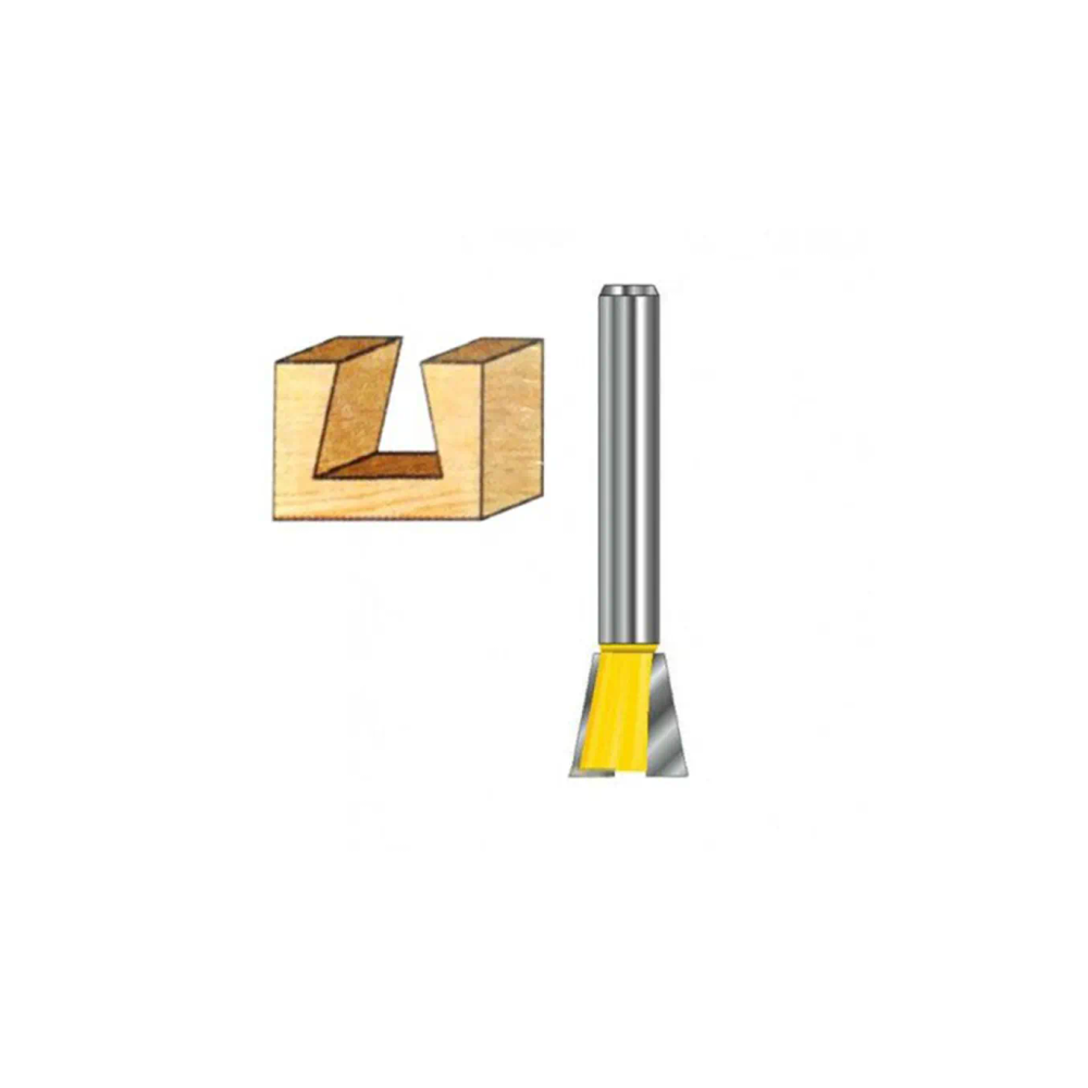 Makita - Konturno glodalo u obliku lastinog repa 12,7x13x45mm za RT0700C, RP0900, RP1110C, RP1800FX, RP1801FX, RP2300FC, RP2301FC D-48072 slika 2