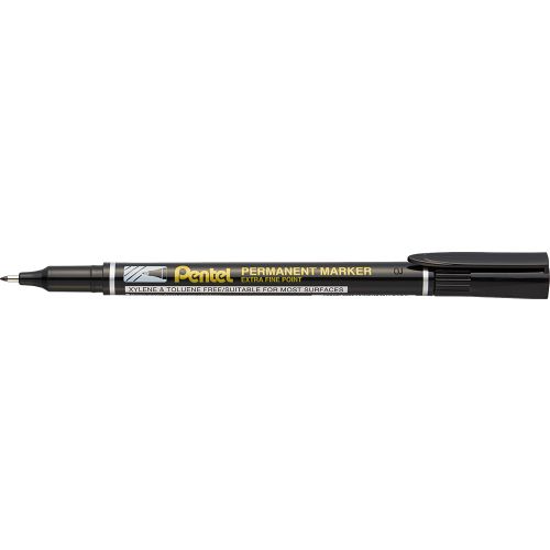 Flomaster fineliner PENTEL 0,5 permanent NF450-A crni slika 1