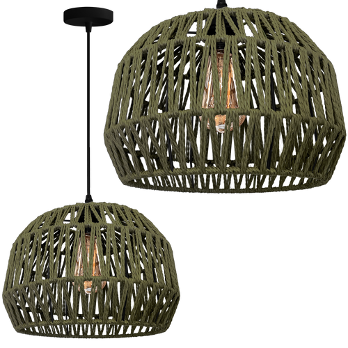 Lampa zielona Boho APP1293-1CP slika 1