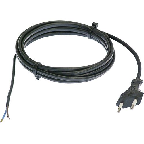 AS Schwabe 70652 struja priključni kabel  crna 3.00 m slika 1