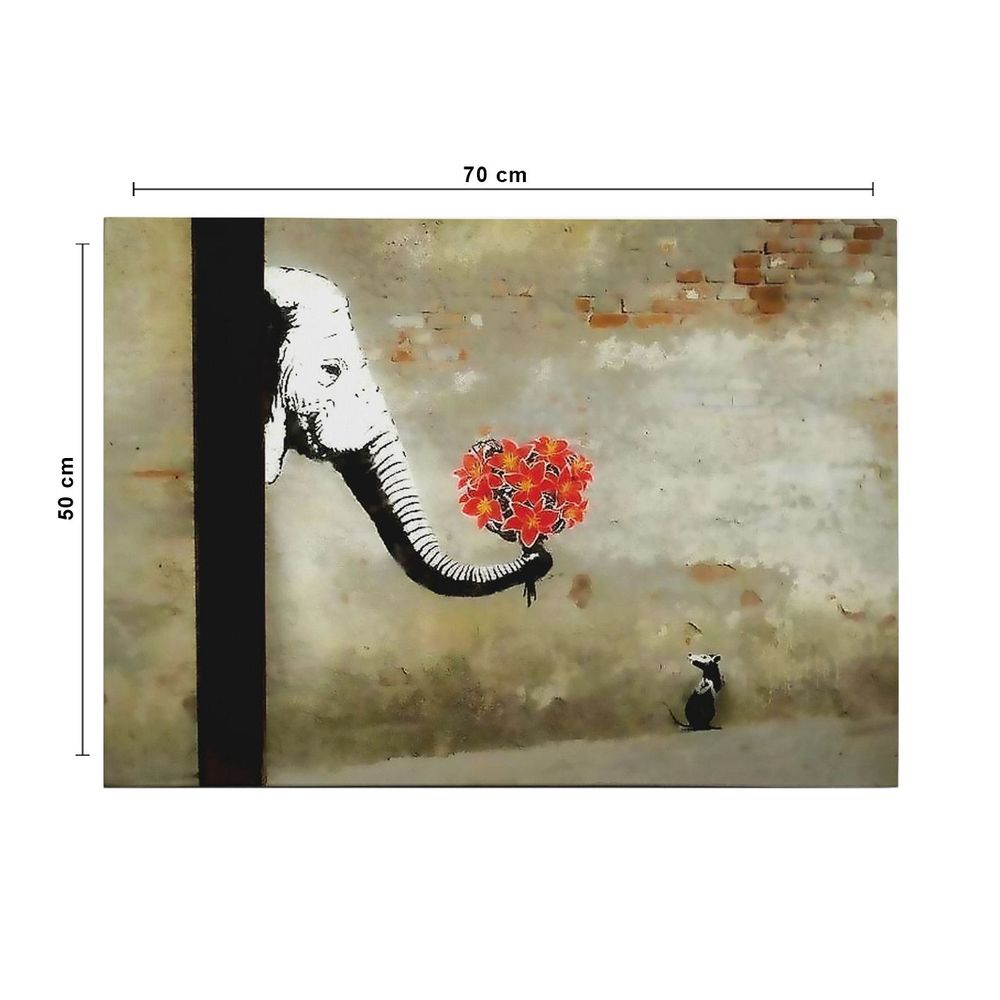Dekorativna platna slika WY116 (50 x 70 cm), boja: višebojna slika 5