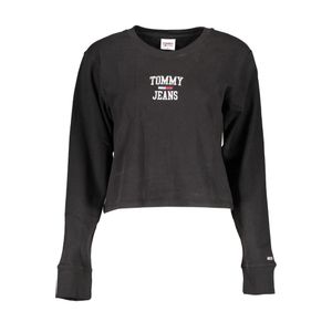 TOMMY HILFIGER WOMEN'S LONG SLEEVE T-SHIRT BLACK