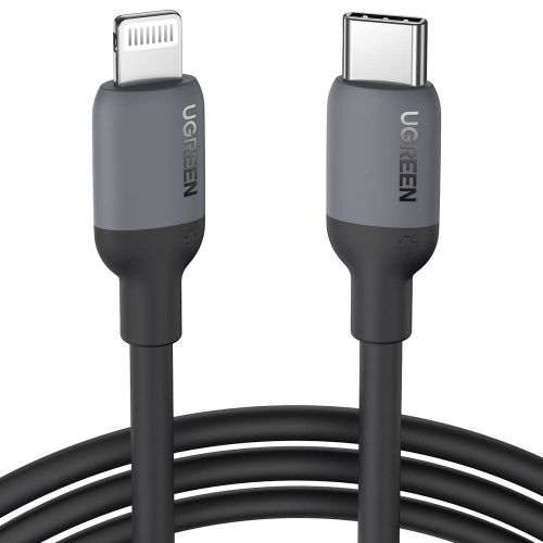 Kabel UGREEN, Lightning na USB-C PD, crni, 1m slika 1