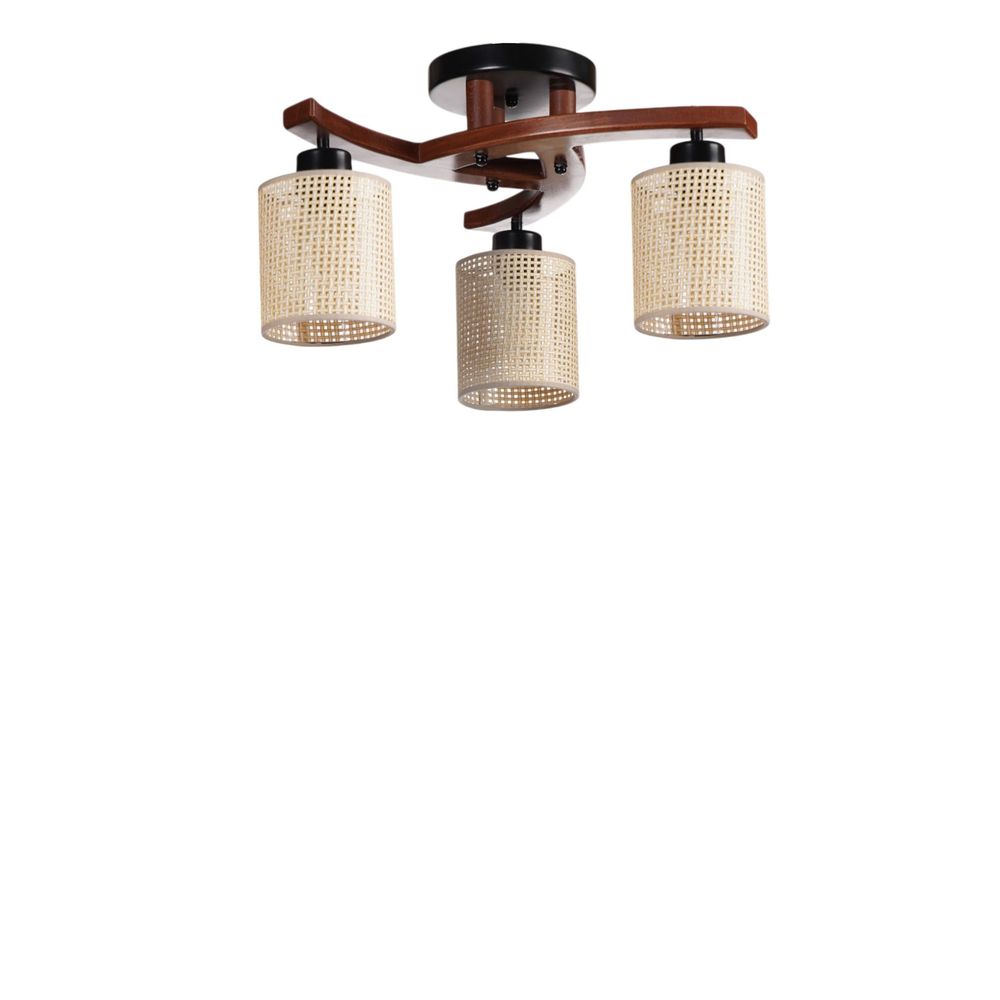 Opviq Luster 955, bež, orah, crna slika 2