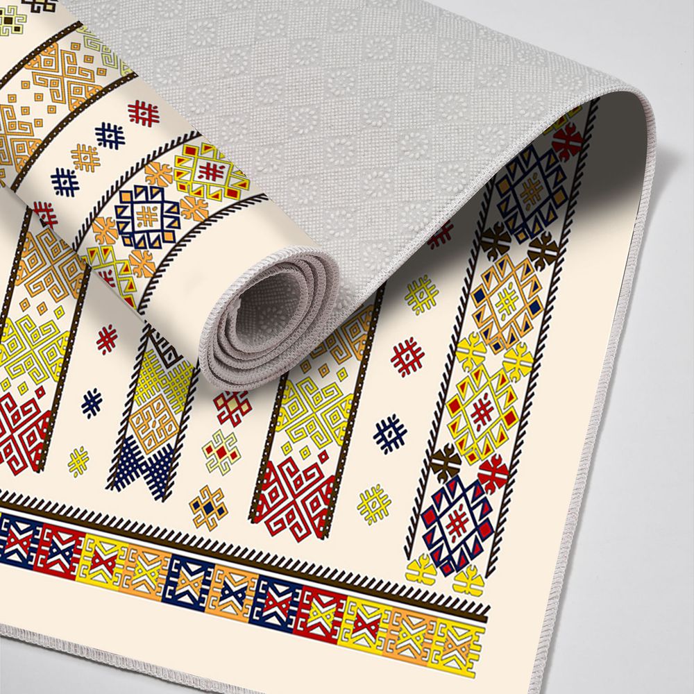 Set višebojnih kupatilskih prostirki KT474 (2 komada) slika 4