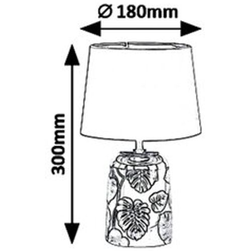 Rabalux Sonal stona E14 1XMAX 40W zlatna/crna slika 2