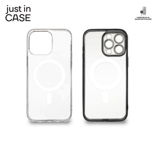 2u1 Extra case MAG MIX paket CRNI za iPhone 15 Pro Max slika 3