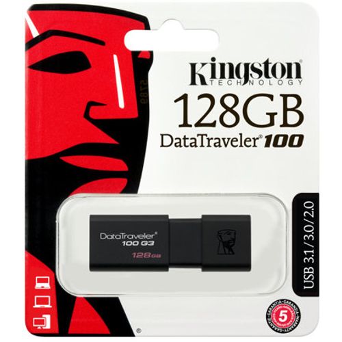 KINGSTON 128GB USB3.0 DataTraveler 100 DT100G3/128GB slika 1