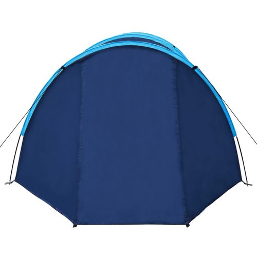 Šator za kampiranje za 4 osobe tamna plava/svjetla plava slika 47