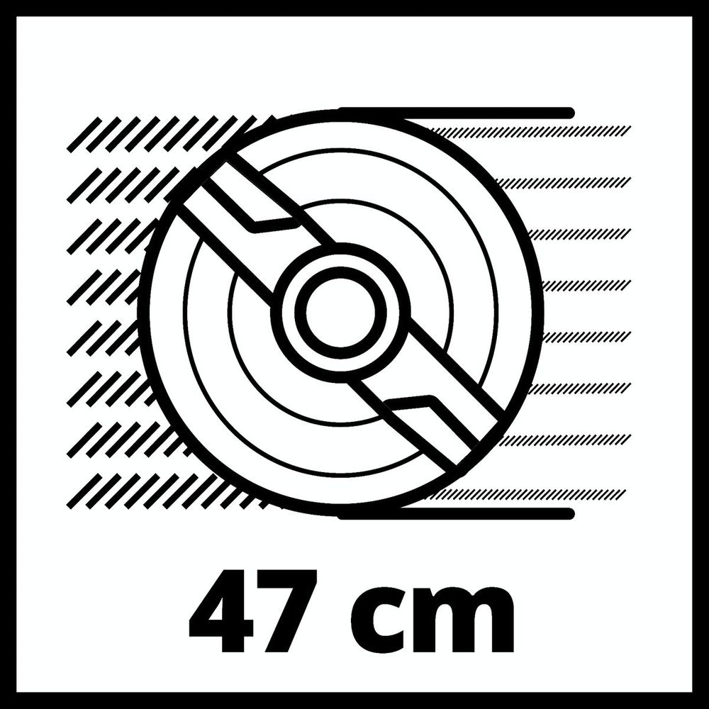 Einhell Akumulatorska samohodna kosilica za travu Set GE-CM 36/47 S HW Li (4x4,0 Ah) slika 13