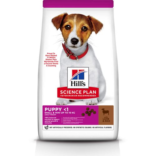 Hill's Science Plan Small & Mini Puppy Hrana za Pse s Janjetinom i Rižom, 1,5 kg slika 2