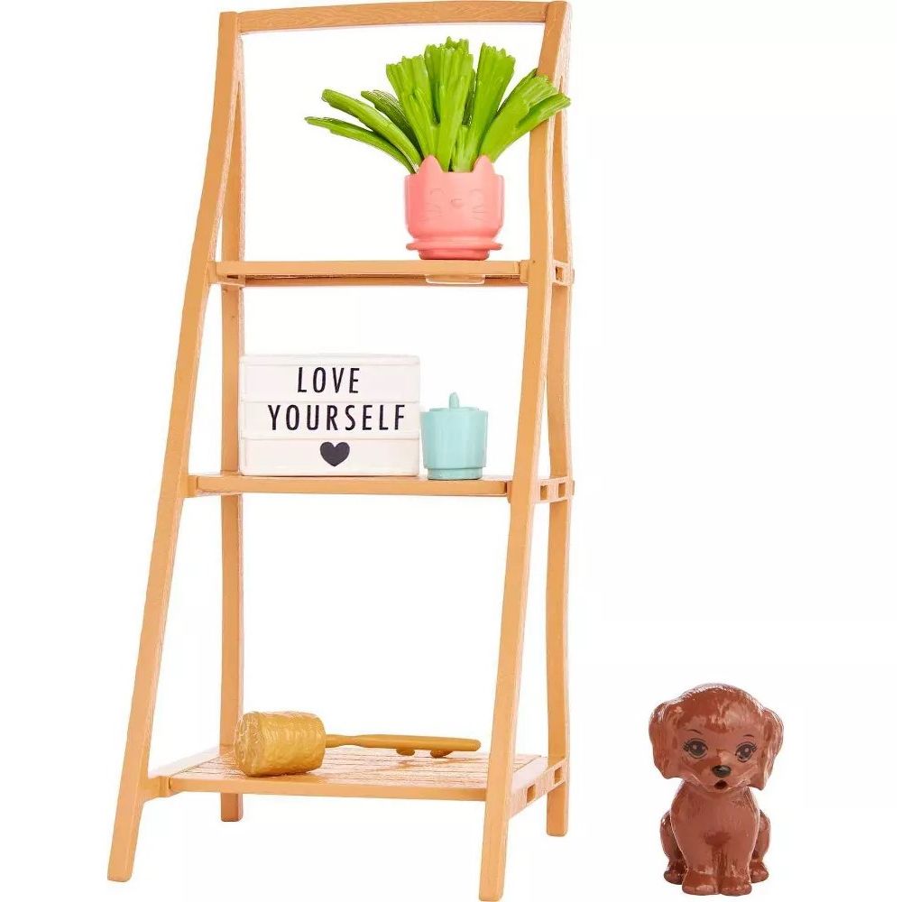 Barbie Set sa lutkom Self Care slika 5