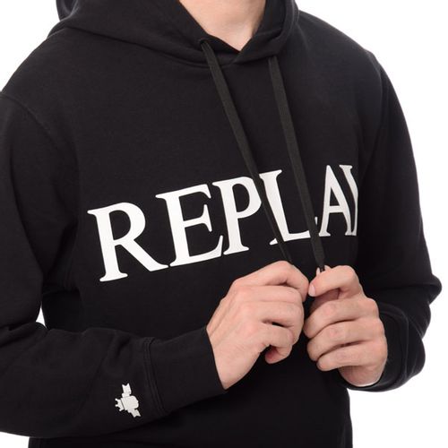 Replay Duks Piece Dyed Cotton Fleece Za Muškarce slika 3