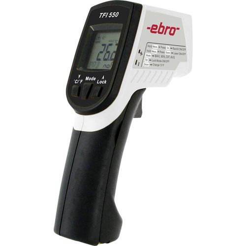 ebro TFI 550 infracrveni termometar  Optika 30:1 -60 - +550 °C kontaktno mjerenje slika 2