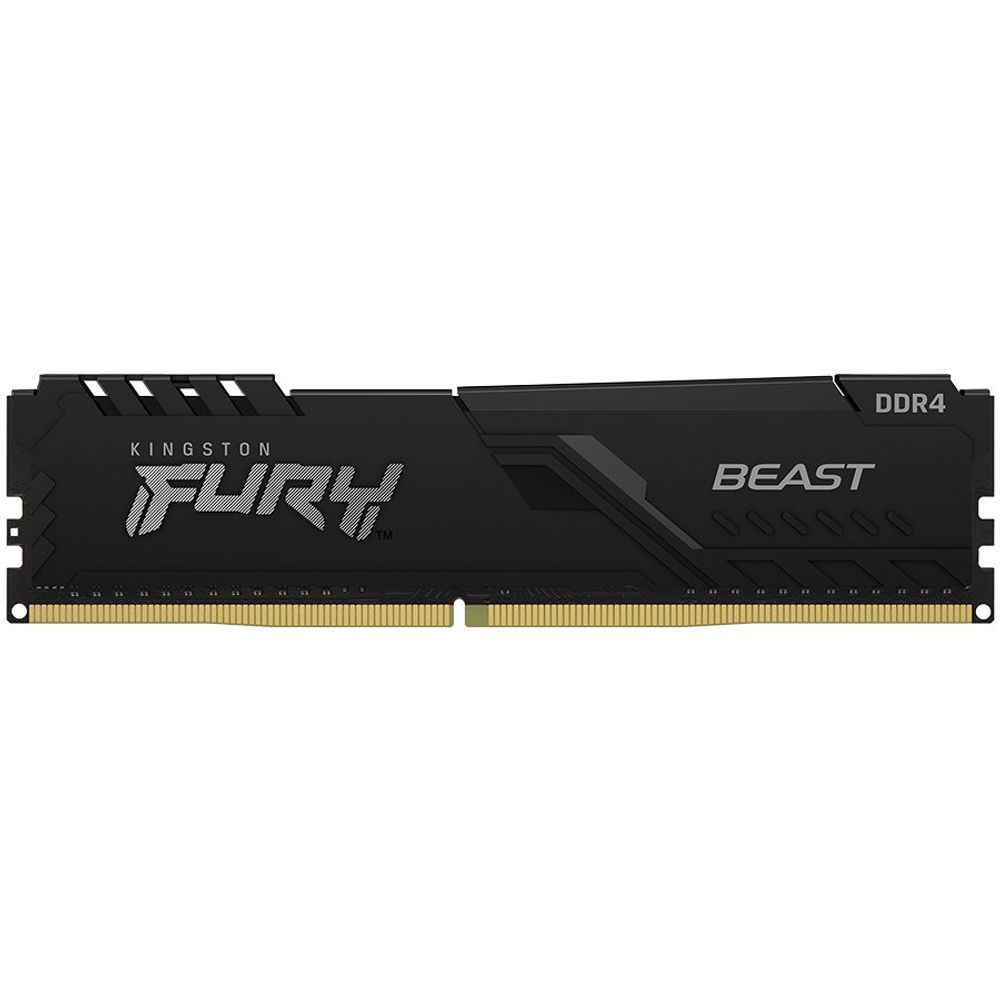 Kingston SSD 16GB 3200MT/s DDR4 CL16 DIMM 1Gx8 FURY Beast Black slika 1