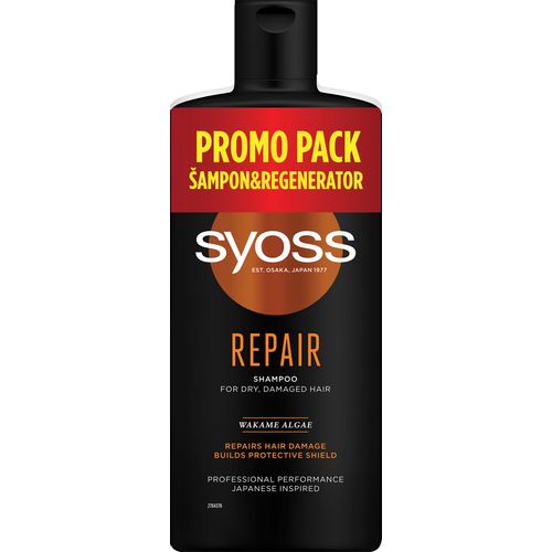 Syoss šampon + regenerator 440ml Repair Therapy slika 1