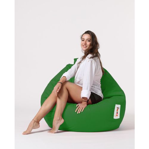 Atelier Del Sofa Premium XXL - Green v2 Green Garden Bean Bag slika 13