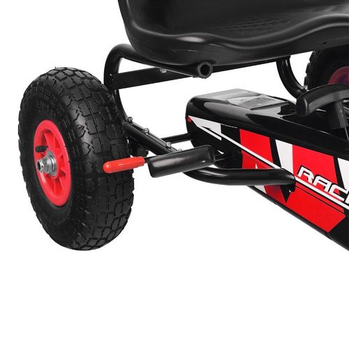 Sportski Gokart na pedale – crveni slika 3