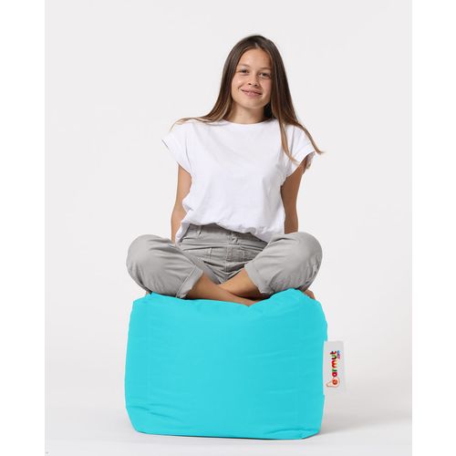 Atelier Del Sofa Vrtni tabure, Square Pouf - Turquoise slika 3