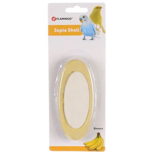 Kost Dine Banana 12cm - Oklop sipe za ptice slika 1