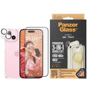 Bundle PanzerGlass iPhone 15