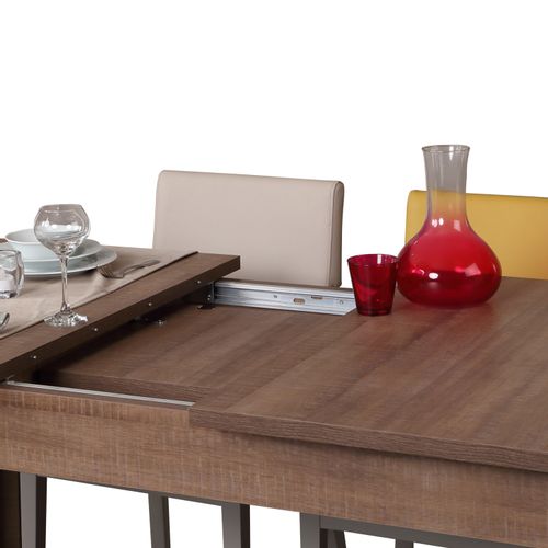 Huqqa - Dark Oak Dark Oak Extendable Dining Table slika 5