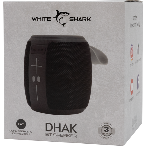 White Shark BLUETOOTH ZVUČNIK GBT-888 DHAK crni slika 5