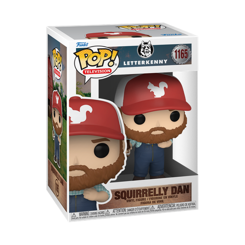 Funko Pop Televizija: Letterkenny - Squirrelly Dan slika 1