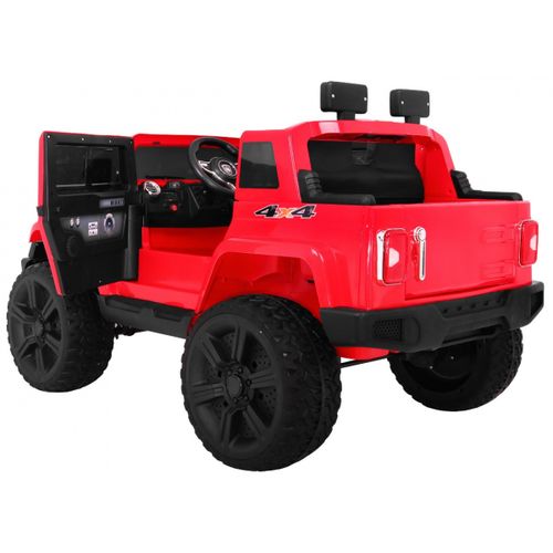 Auto na akumulator Mighty Jeep 4x4 - crveni slika 9