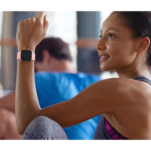 Fitbit FB505RGPK Versa pametni sat Peach / Rose Gold Aluminum slika 7