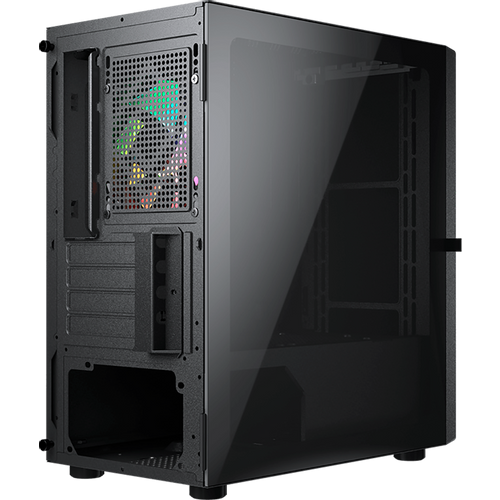 COUGAR | Purity RGB Black | PC Case | Mini Tower / TG Front Panel with ARGB strip / 1 x ARGB Fan / 3mm TG Left Panel slika 5