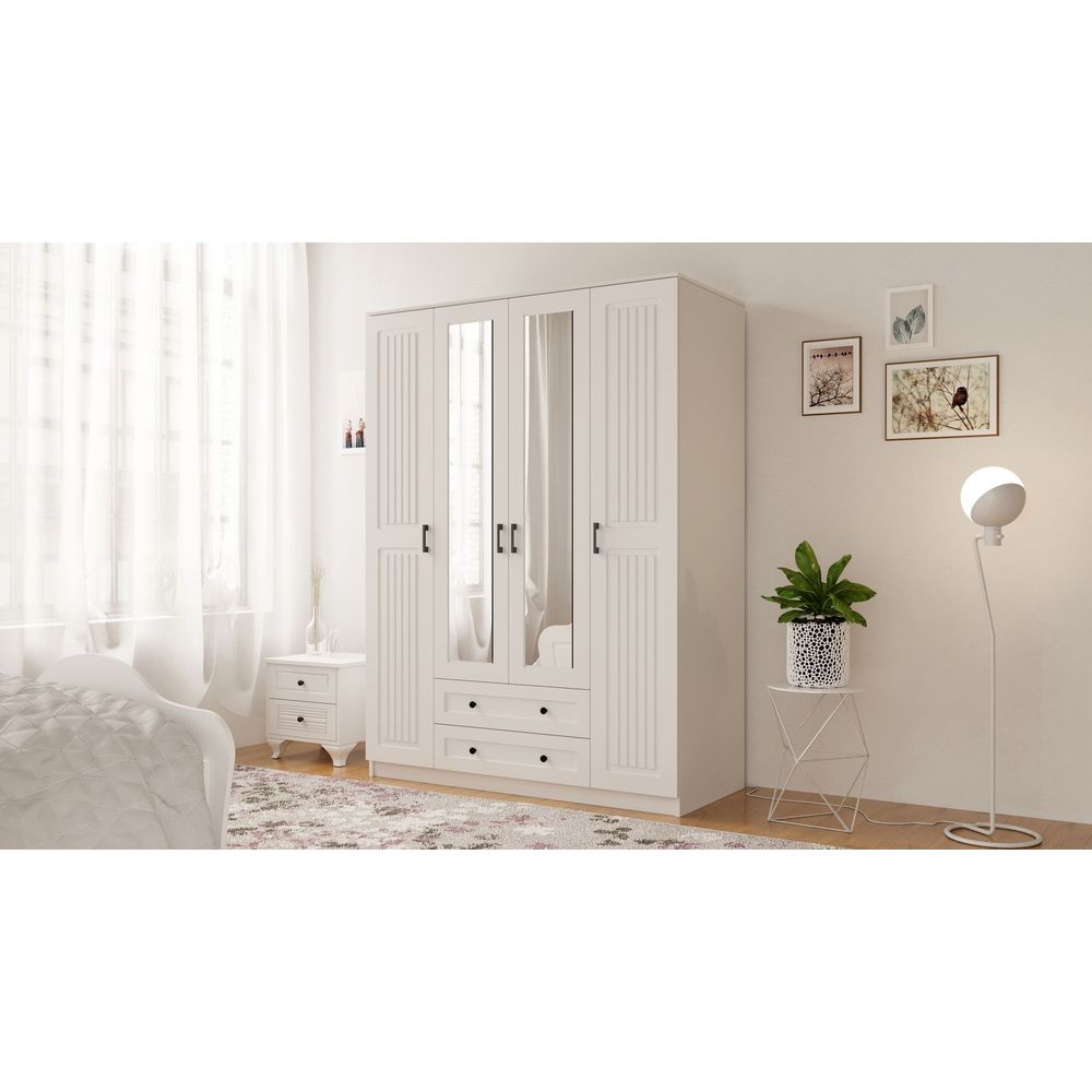 Ormar Rb-074 u Mat Bijeloj Boji slika 1